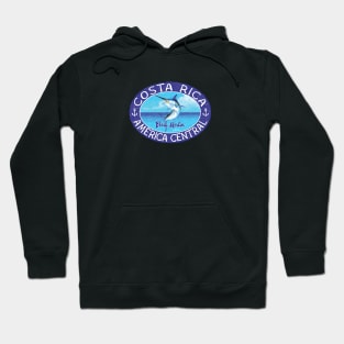 Costa Rica, America Central, Black Marlin Hoodie